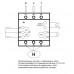 Твердотельное реле SAT-4060A (60A, 530V AC, 80...280V AC)