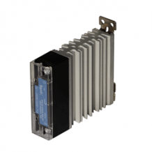Твердотельное реле GDS1048ZA2 (10A, 480V AC, 80...280V AC) на DIN-рейку + радиатор