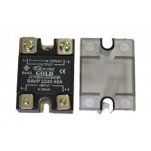 Твердотельное реле SAVP-2240 (40A, 220V AC, 4-20мА DC)