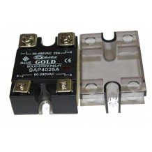 Твердотельное реле SAP-4025A (25A, 480V AC, 80...280V AC)