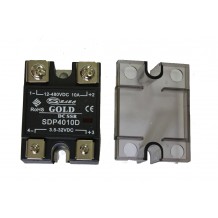 Твердотельное реле SDP-4010D (10A, 480V DC, 3...32V DC)