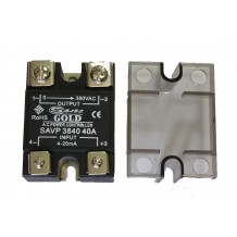 Твердотельное реле SAVP-3840 (40A, 380V AC, 4-20мА DC)