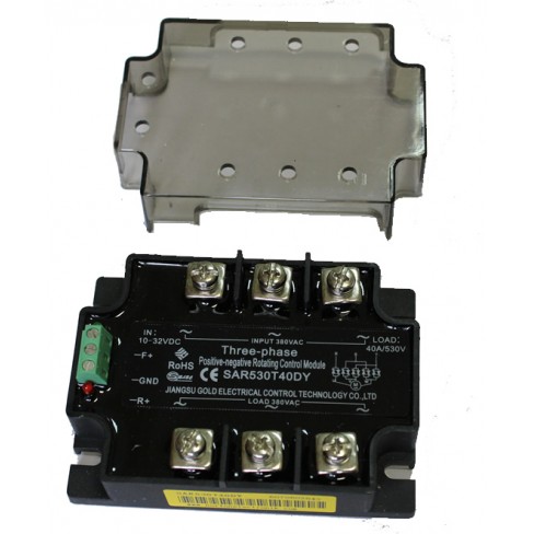 Твердотельное реле SAR530T40DY (40A, 530V AC, 10...32V DC)