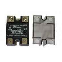 Твердотельное реле SDP-4020D (20A, 480V DC, 3...32V DC)