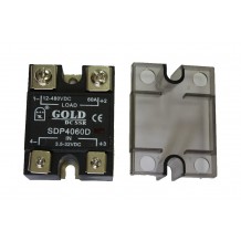 Твердотельное реле SDP-4060D (60A, 480V DC, 3...32V DC)