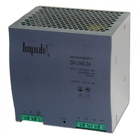 Блок питания Impuls DR-240-24 (24 В, 10 А, 240 Вт)