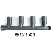Коллектор с 1" НР, 4 поворотных соединения 1’’ ВР X муфта 1’’ BР RB1201-410  Rain Bird 